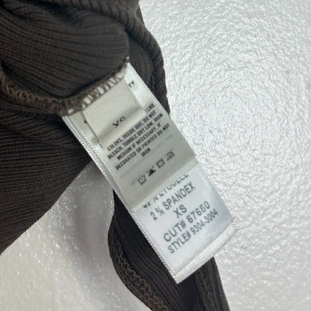 CITIZENS OF HUMANITY Sloane Bodysuit in Fig Size X-Small - Picture 4 of 6